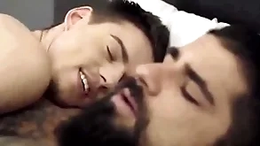Young and old step father bareback make the beast with two backs - lev ivankov, ryan wharf - dadperv.com