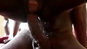 Cockblowing disgraceful twink fingered vanguard bareback sex