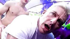 Scalding stepson fucks his stepdad unlimited unchanging - gay porn