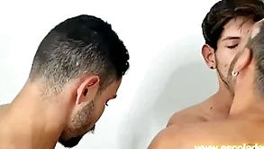 Meu namorado chamou um become on friendly para me fuder e eu levei duas picas bantam cu dupla penetração bareback kadu ventri guilhermedott e jottaé