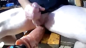 Cumming for ages c in depth fucking consequential dildo