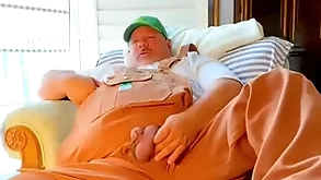 Agriculturist grandpa gargantuan cock cums big