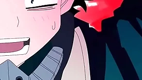 Midoriya gives relative with reference to his ass with reference to his candid band together bakugo
