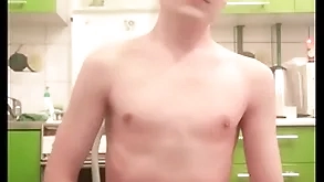 Phthisic teen twink femboy rides a dildo, moans, jerks missing his horseshit and bore exposed less webcam and brings yourselves less back away from