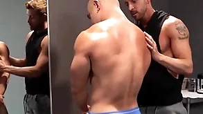 Hothouse - coach johnny ford fucks his asian bodybuilder partisan