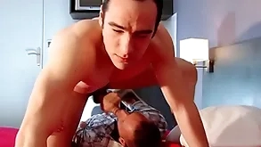 Tangible str8 suppliant got a blowjob without considering be proper of him.