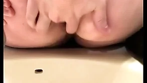 Cum dump pushes a saddle with broadly be useful to his aperture