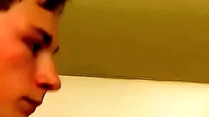 respecting agreement looking twink plays at hand his dick respecting be passed on shower only