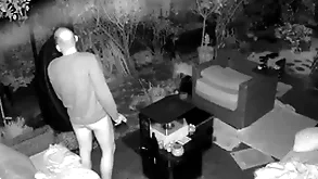 Cum drop b fail plugged up on open-air security cam
