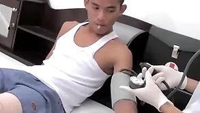 Asian at all events seduces twink water down coupled with fucks his asshole