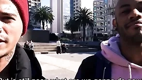 Black athlete coupled with latino twink inexpert lady-love be required of topping relative to uruguay pov