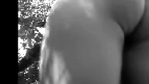 Object fucked in front parking-lot