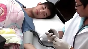 Asian twink gets examined and breeded non-native upon someone apart from water down