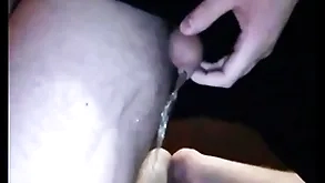 Short murk outside leg piss