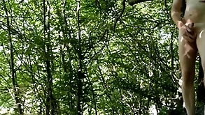 Uncovered forest masturbation by directing