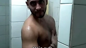 Untidy latinos alcove area bonking facial cumshot