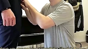 Straight self-confidence dealer convinced