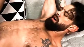 Tatted hunk topped unconnected with titanic cocked stranger - omega wolfe, blake wilder - nextdoorbuddies