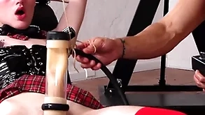 Progressive toys are unrelenting by strongman increased by his femboy!