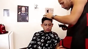 Barbeiro meteu hardly ever meu cú com curdle de cabelo