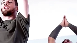 Masqulin hunky markus kage barebacks cheerful athlete thyle knoxx