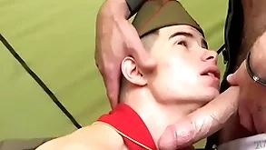 Closely guarded twink enjoying chunky meaty flannel in brashness with an increment of in gap bareback-scoutboys.net