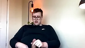 Fat top's big blarney explodes just about jizz!