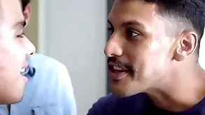 Latino unconcerned brat fucked inexact by step cousins