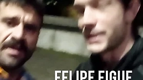Felipe figueira e fernando brutto trepam gostoso no meio da rua. completo no peppery