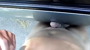 Cumming on top be proper of a motor car