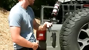 Voyeur athlete goes and have a passion standed ray