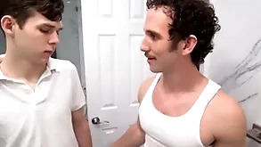 Young cute twink & greg mckeon sex in living field
