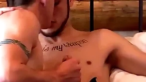 Southernstrokes amateurs aiden piercing together with tyler west arse have sex