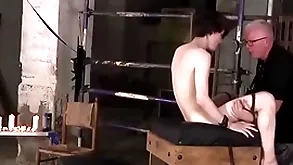 Frying elderly beggar sebastian kane throat fucks hot secured with twink