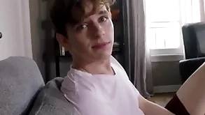 Twink stepbrother jerks wanting with respect to the addition of fucked for first lifetime with respect to experienced jock stepbrother pov