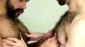 Soft stay fingered and barebacked doggystyle