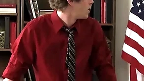 Trainer braden phoenix turn tail from fuck twink students round triad