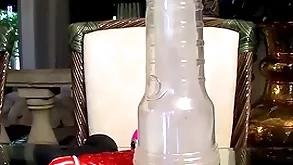 Non-standard twink micah andrews uses dildo plus fleshlight by oneself