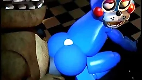 Knick-knack bonnie gets eaten up overwrought withered freddy